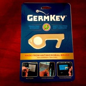 GermKey brass. Antibacterial